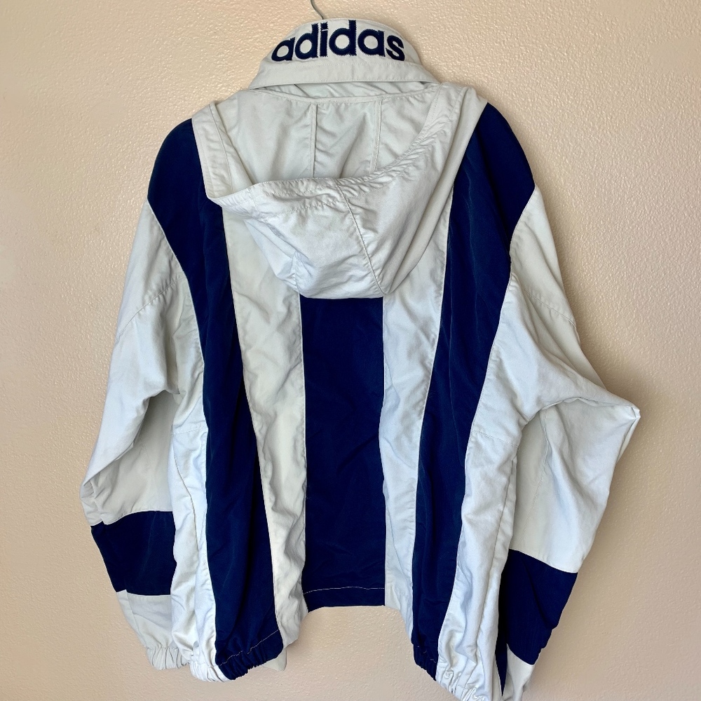 Adidas Originals Bailer Wind Jacket blue and white - Picture 4 of 8